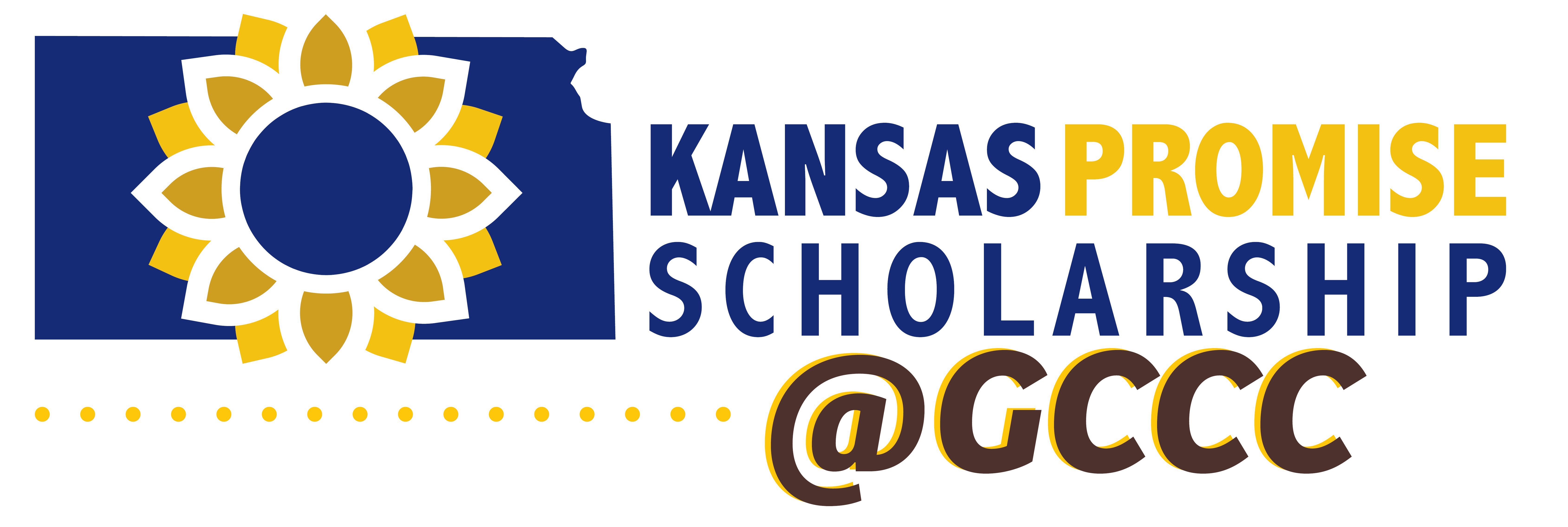 Logo for Kansas Promise Scholarship at GCCC