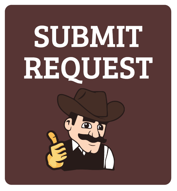 Submit a Printshop request button