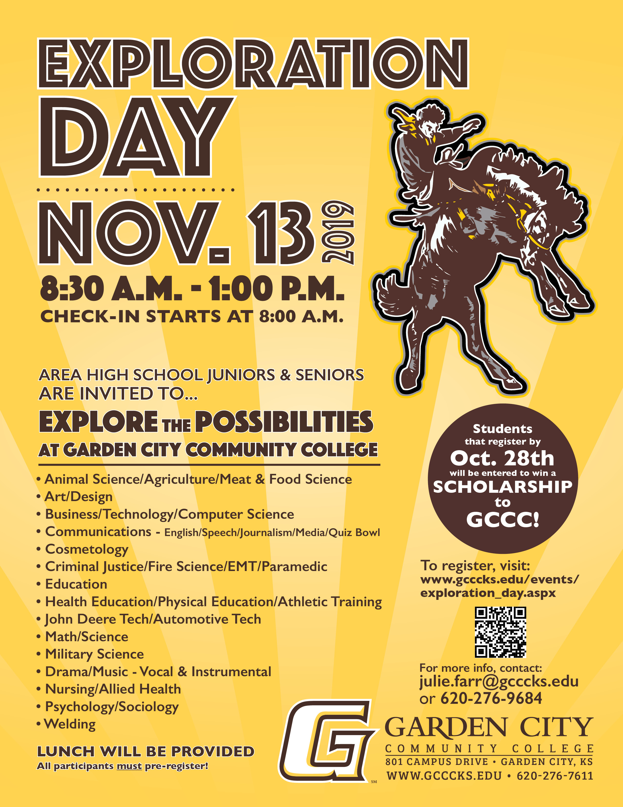 Flyer for Experation Day